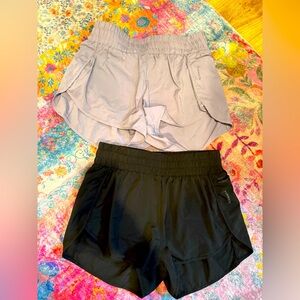 Paragon Fitwear Yuna High Rise Track Short set - Black M, Lavender L